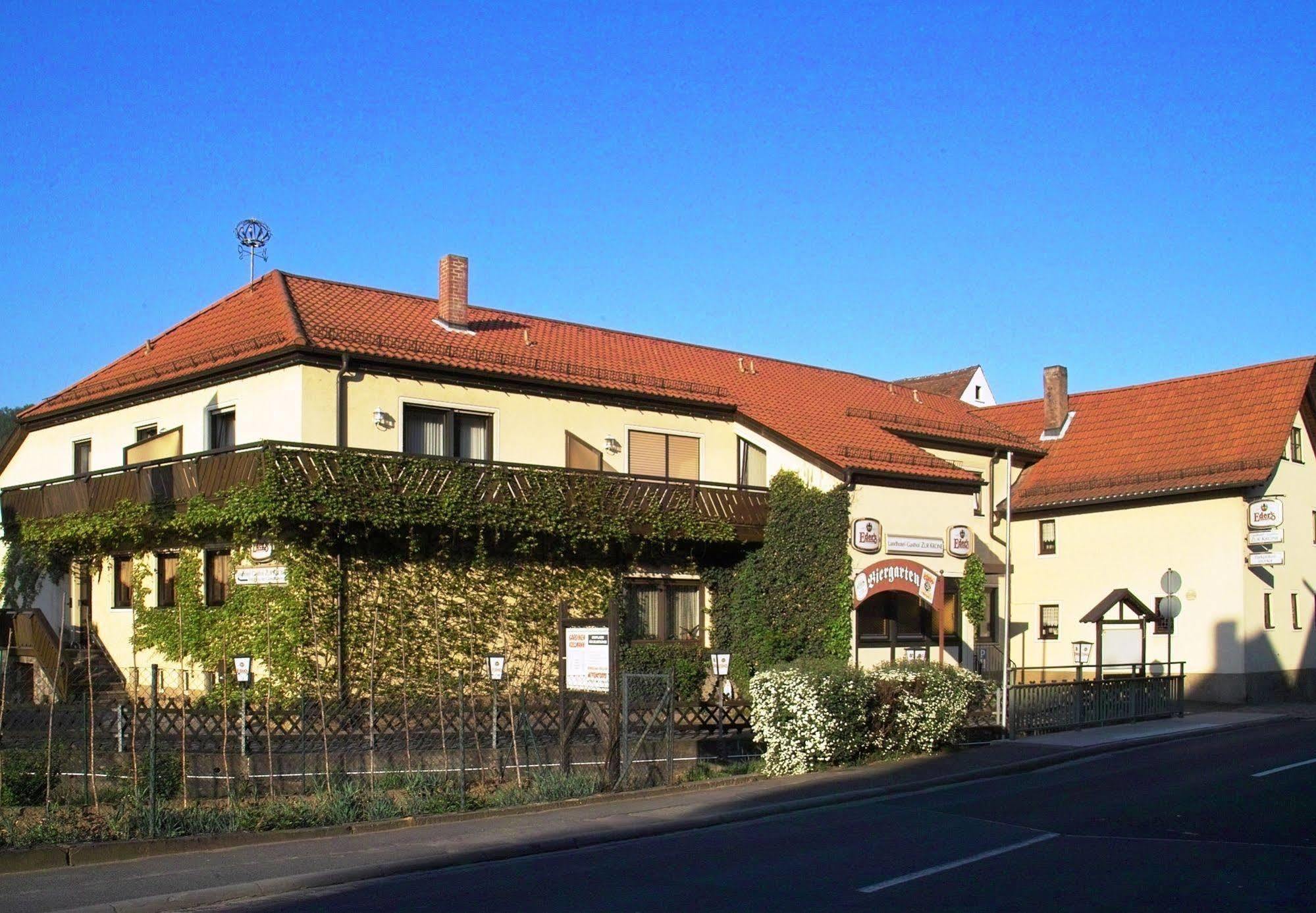 Gasthof Zur Krone Leidersbach Екстер'єр фото